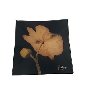 Artisan Glass Tray La Fleur Napoléon Julie Greenwood